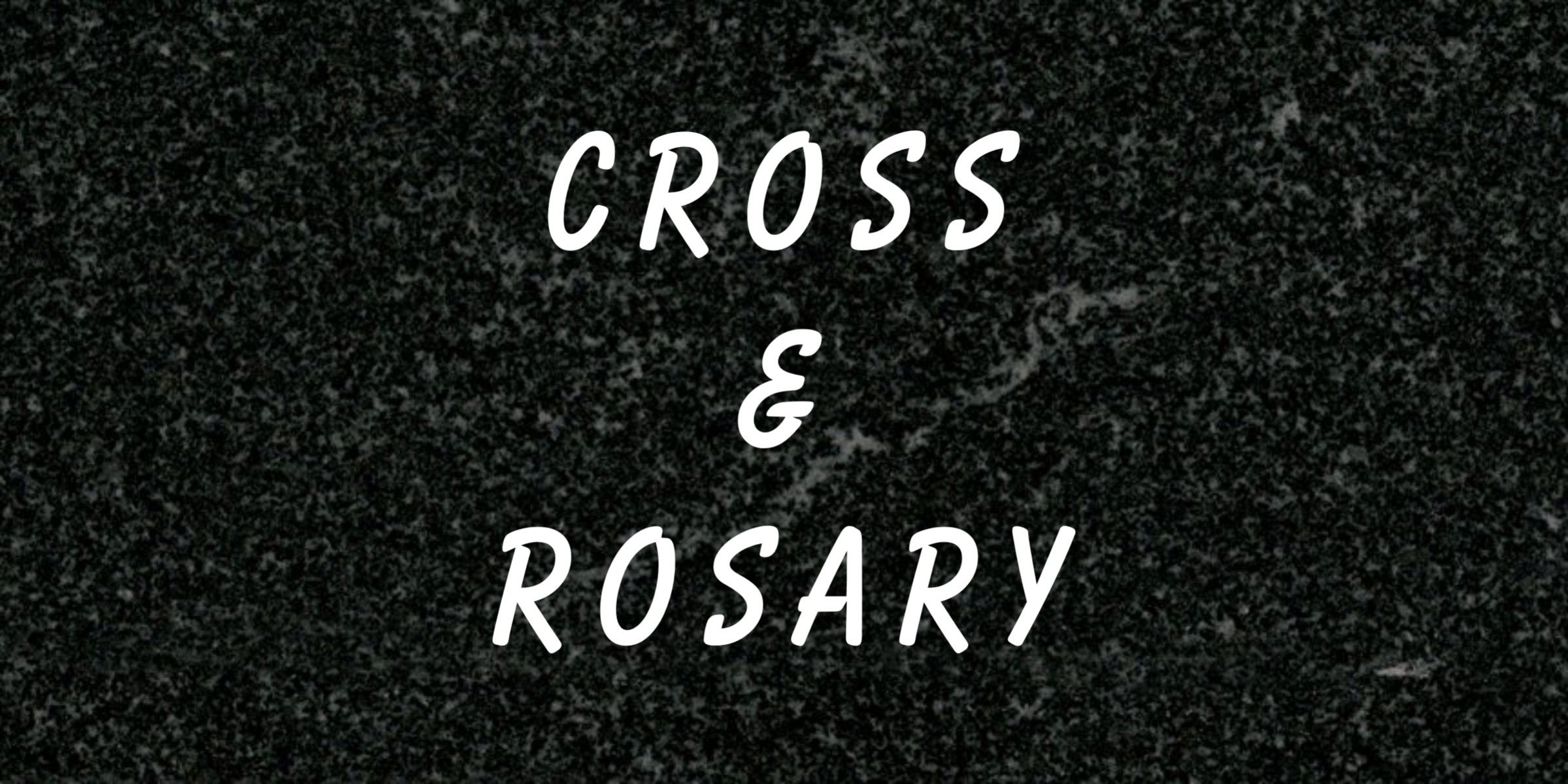 cross & rosary