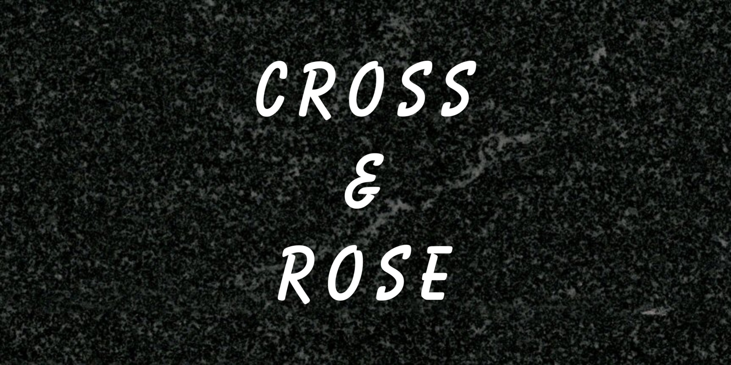 cross & rose